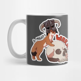 A Mighty Warrior Stoat Mug